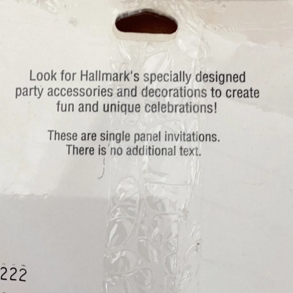 2 Sealed Packages of Vintage Hallmark Invitations